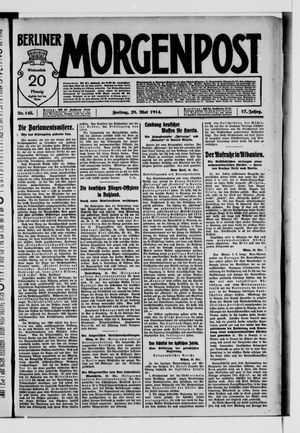 Berliner Morgenpost vom 29.05.1914