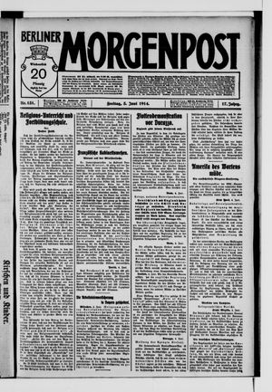 Berliner Morgenpost vom 05.06.1914
