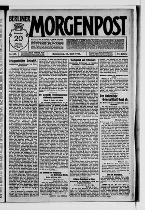 Berliner Morgenpost vom 11.06.1914
