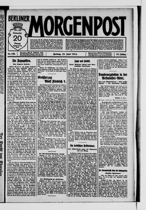 Berliner Morgenpost vom 12.06.1914