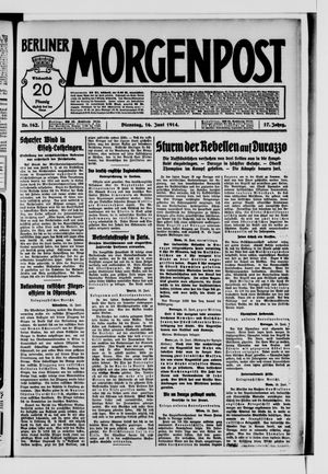Berliner Morgenpost vom 16.06.1914