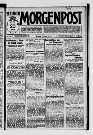 Berliner Morgenpost vom 19.06.1914