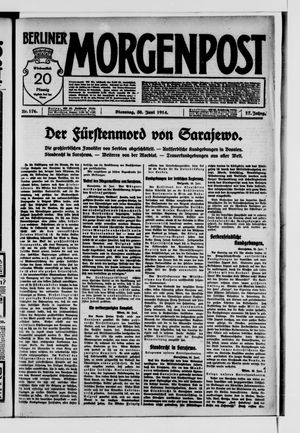 Berliner Morgenpost vom 30.06.1914