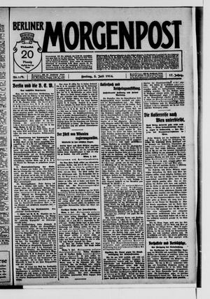 Berliner Morgenpost vom 03.07.1914