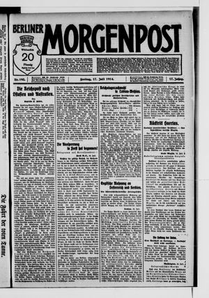 Berliner Morgenpost vom 17.07.1914