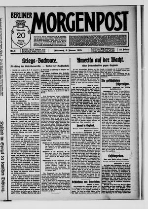 Berliner Morgenpost on Jan 6, 1915