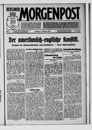 Berliner Morgenpost on Jan 8, 1915