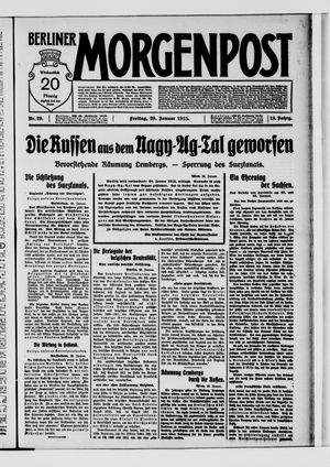Berliner Morgenpost vom 29.01.1915