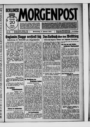 Berliner Morgenpost vom 04.02.1915