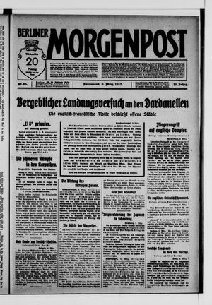 Berliner Morgenpost vom 06.03.1915