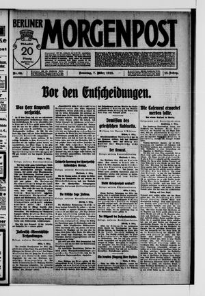 Berliner Morgenpost vom 07.03.1915