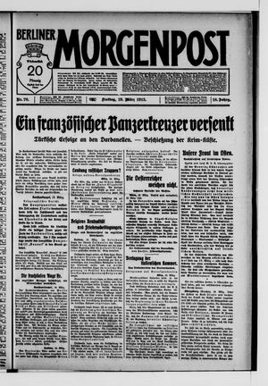 Berliner Morgenpost vom 19.03.1915