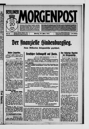 Berliner Morgenpost on Mar 22, 1915