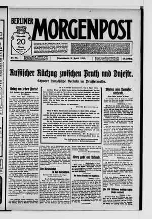 Berliner Morgenpost on Apr 3, 1915