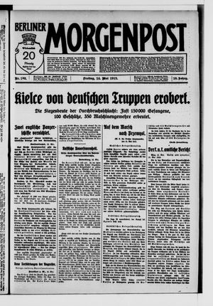Berliner Morgenpost vom 14.05.1915