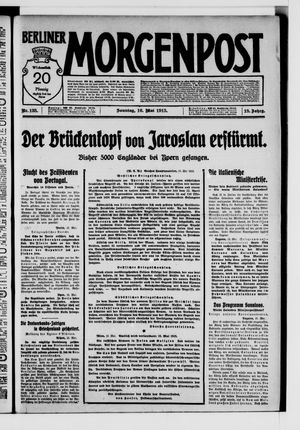 Berliner Morgenpost vom 16.05.1915