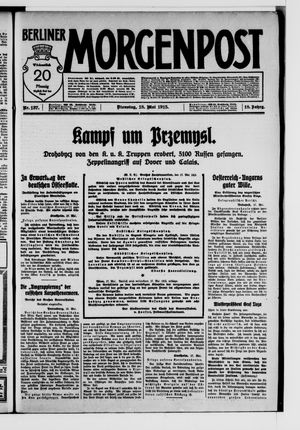 Berliner Morgenpost vom 18.05.1915