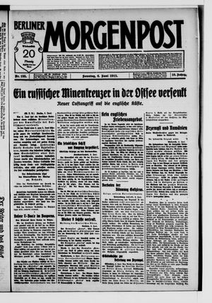 Berliner Morgenpost vom 06.06.1915