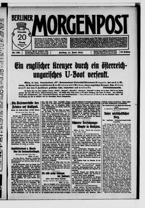 Berliner Morgenpost vom 11.06.1915