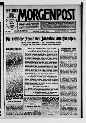 Berliner Morgenpost vom 15.06.1915