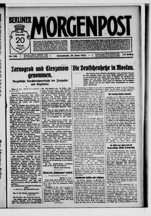 Berliner Morgenpost vom 19.06.1915