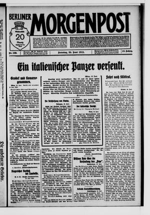 Berliner Morgenpost on Jun 20, 1915