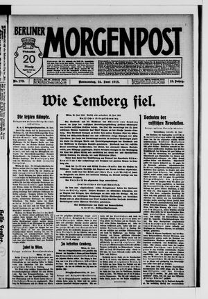 Berliner Morgenpost vom 24.06.1915