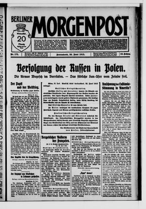 Berliner Morgenpost vom 26.06.1915