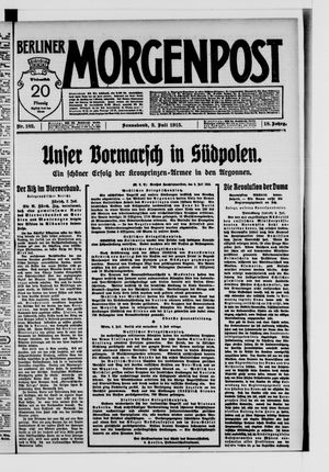 Berliner Morgenpost vom 03.07.1915