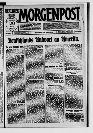 Berliner Morgenpost vom 10.07.1915