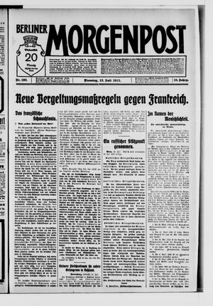 Berliner Morgenpost vom 13.07.1915