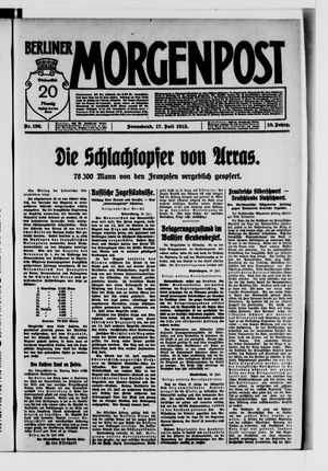 Berliner Morgenpost vom 17.07.1915