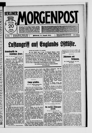 Berliner Morgenpost vom 11.08.1915