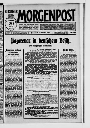 Berliner Morgenpost vom 16.10.1915
