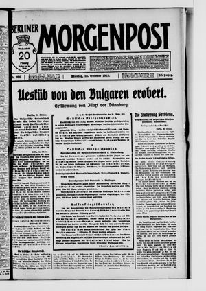 Berliner Morgenpost vom 25.10.1915