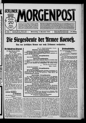 Berliner Morgenpost vom 02.12.1915
