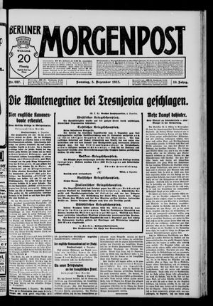 Berliner Morgenpost vom 05.12.1915