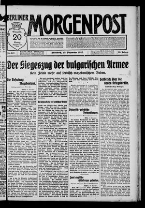 Berliner Morgenpost vom 15.12.1915