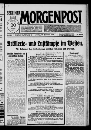 Berliner Morgenpost vom 17.12.1915