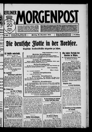 Berliner Morgenpost vom 20.12.1915
