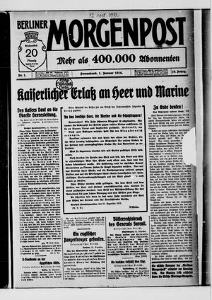 Berliner Morgenpost vom 01.01.1916