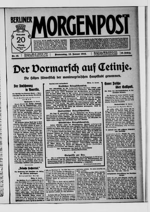 Berliner Morgenpost vom 13.01.1916