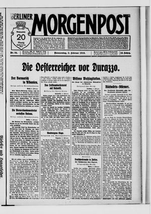 Berliner Morgenpost vom 03.02.1916