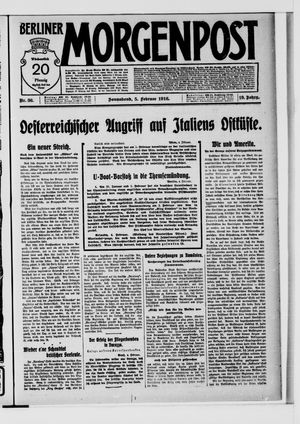 Berliner Morgenpost vom 05.02.1916