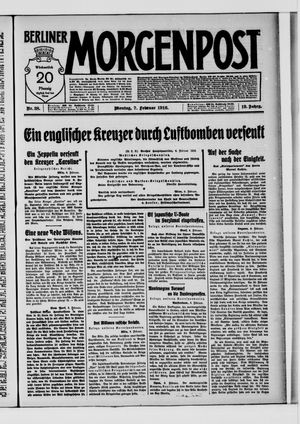 Berliner Morgenpost vom 07.02.1916