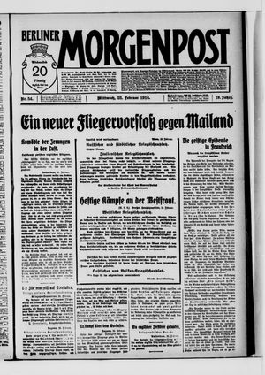 Berliner Morgenpost vom 23.02.1916