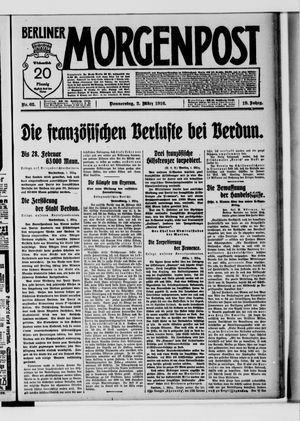 Berliner Morgenpost vom 02.03.1916