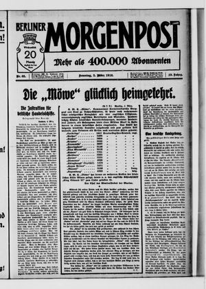 Berliner Morgenpost vom 05.03.1916