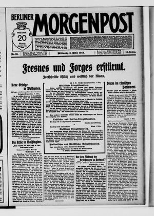 Berliner Morgenpost vom 08.03.1916