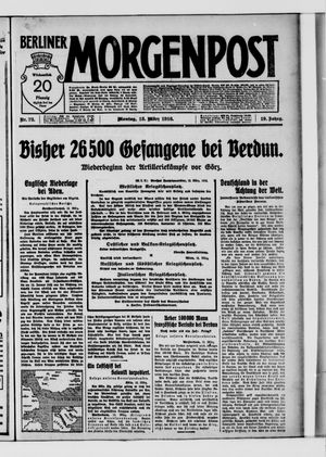 Berliner Morgenpost vom 13.03.1916
